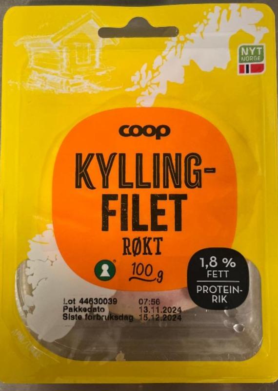 Fotografie - Kyllingfilet Røkt Coop