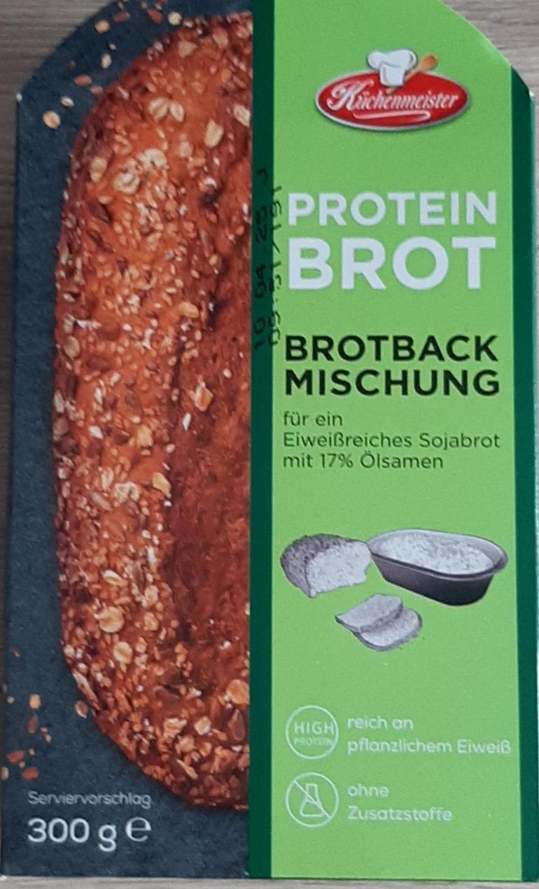 Fotografie - Protein Brot Brotbackmischung Küchenmeister