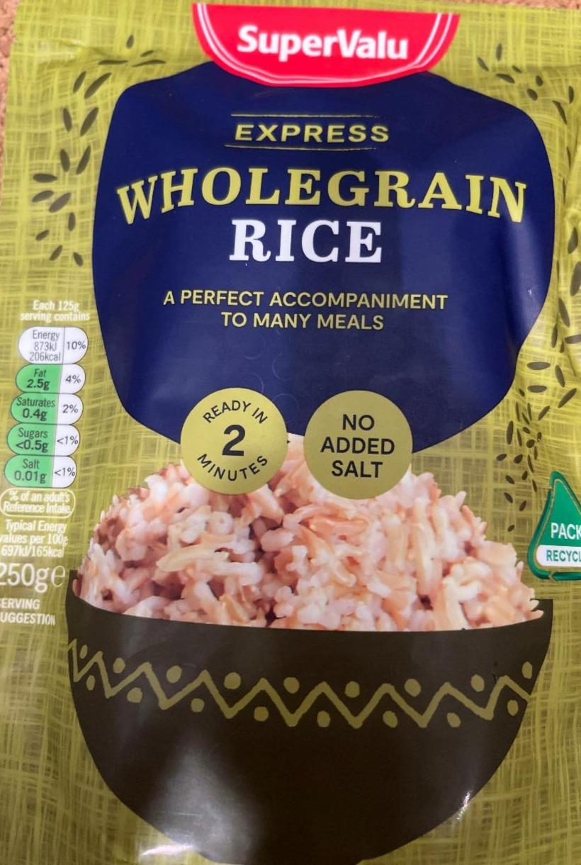 Fotografie - Express wholegrain rice SuperValu