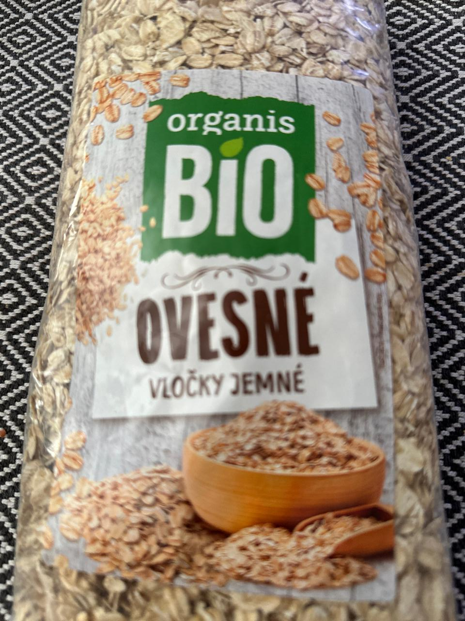 Fotografie - Bio Ovesné vločky jemné Organis