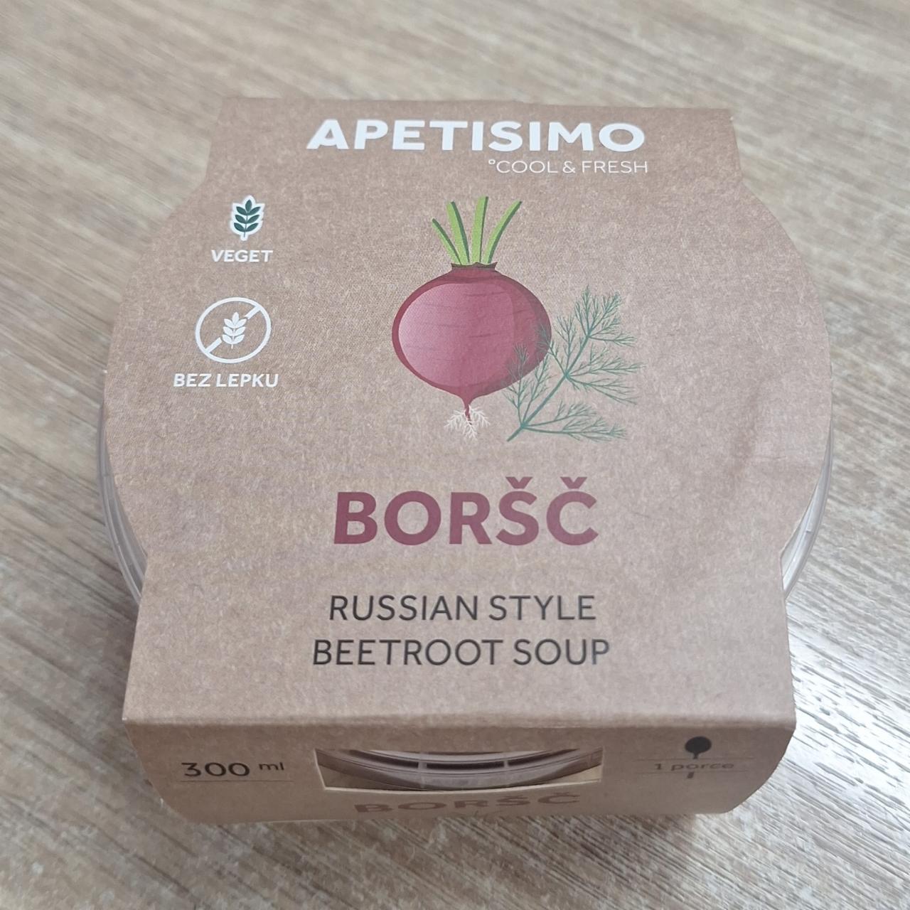 Fotografie - Boršč russian style beetroot soup Apetisimo