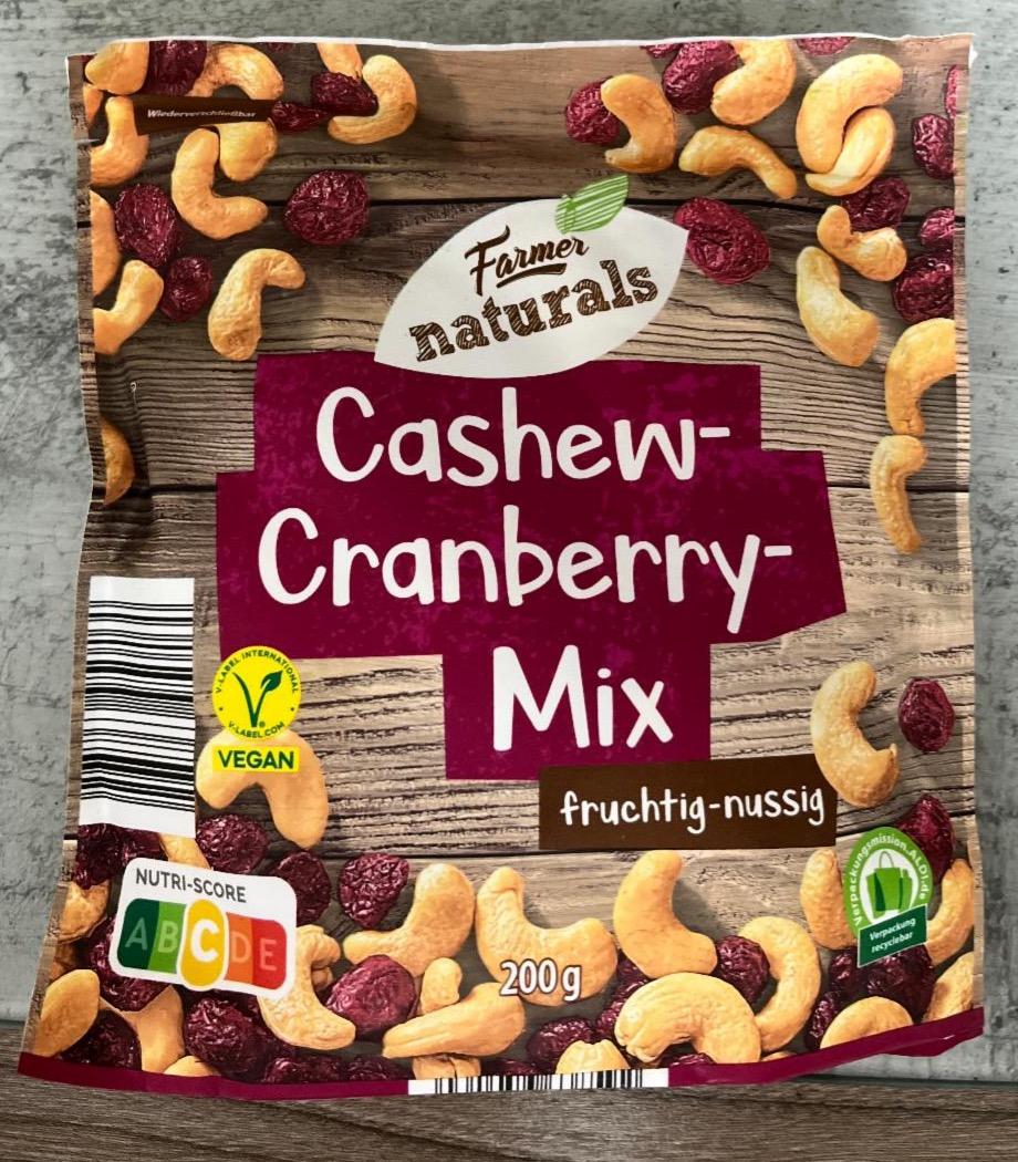 Fotografie - Cashew-cranberry mix Farmer naturals