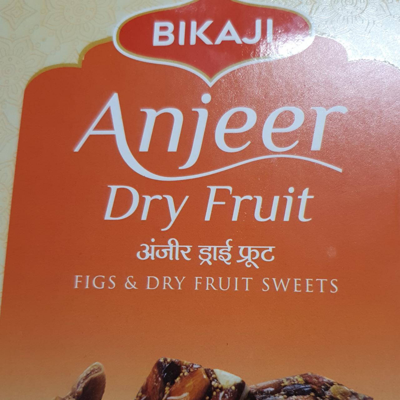 Fotografie - Anjeer dry fruit figs & dry fruit sweets Bikaji