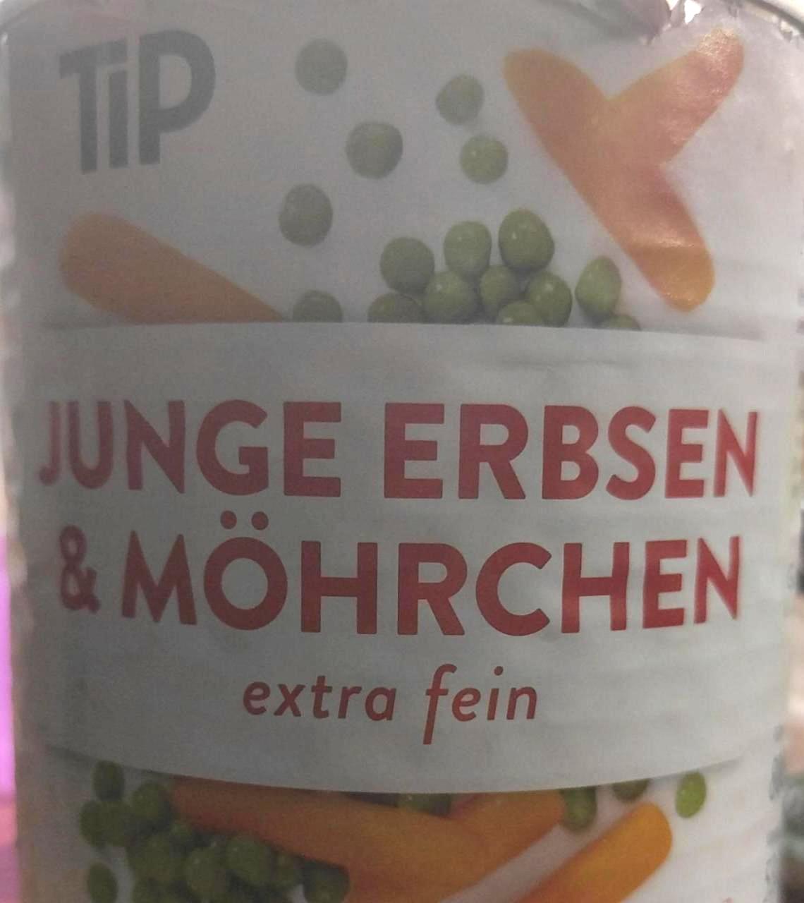 Fotografie - Junge Erbsen & Möhrchen TIP