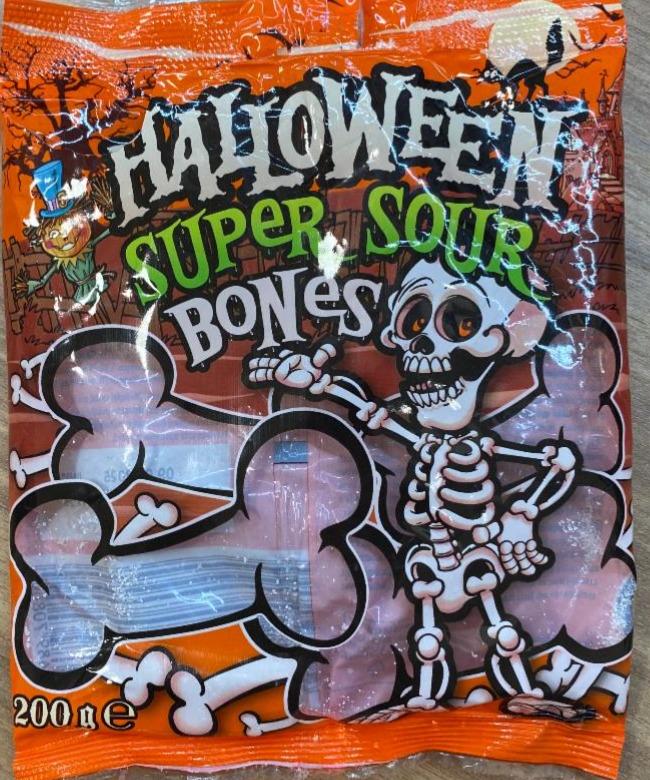 Fotografie - Halloween super sour bones Lidl