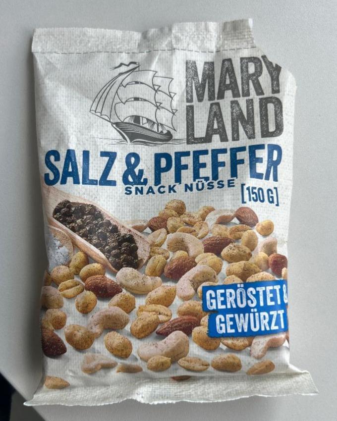 Fotografie - Salz & pfeffer snack nüsse Maryland