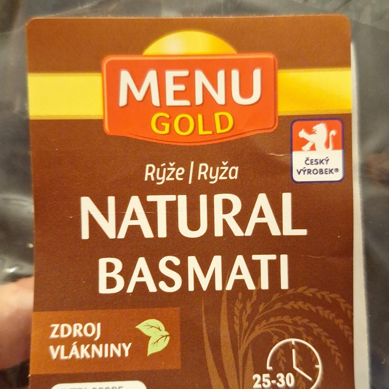 Fotografie - Rýže natural basmati Menu Gold