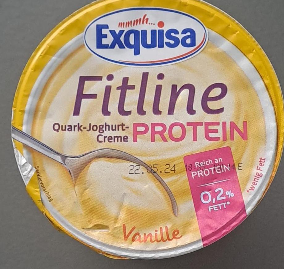 Fotografie - Fitline quark joghurt creme protein vanille Exquisa