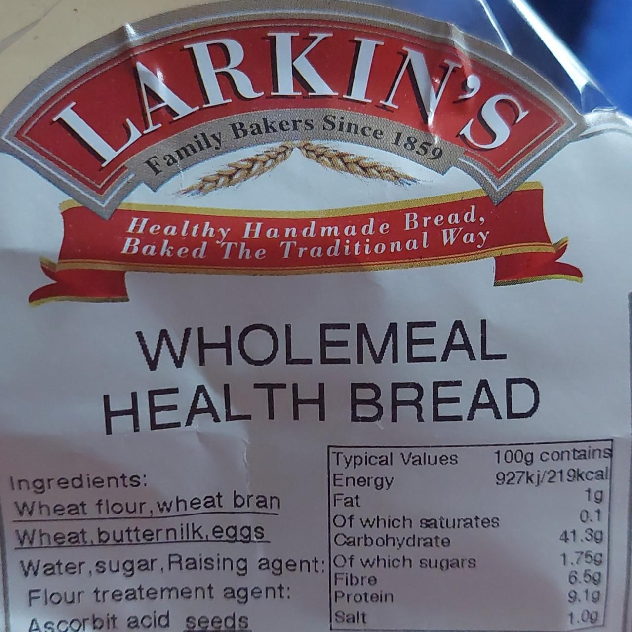 Fotografie - Wholemeal health bread Larkin's