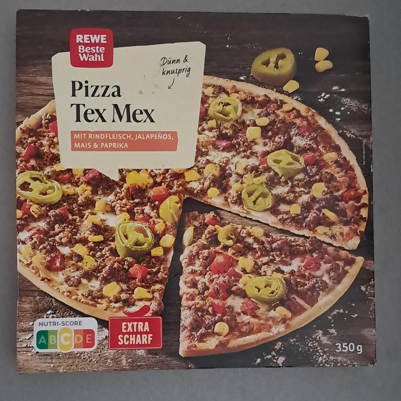 Fotografie - Pizza tex mex Rewe beste wahl