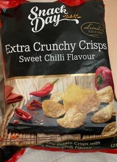 Fotografie - Extra crunchy crisps sweet chilli flavour Snack Day