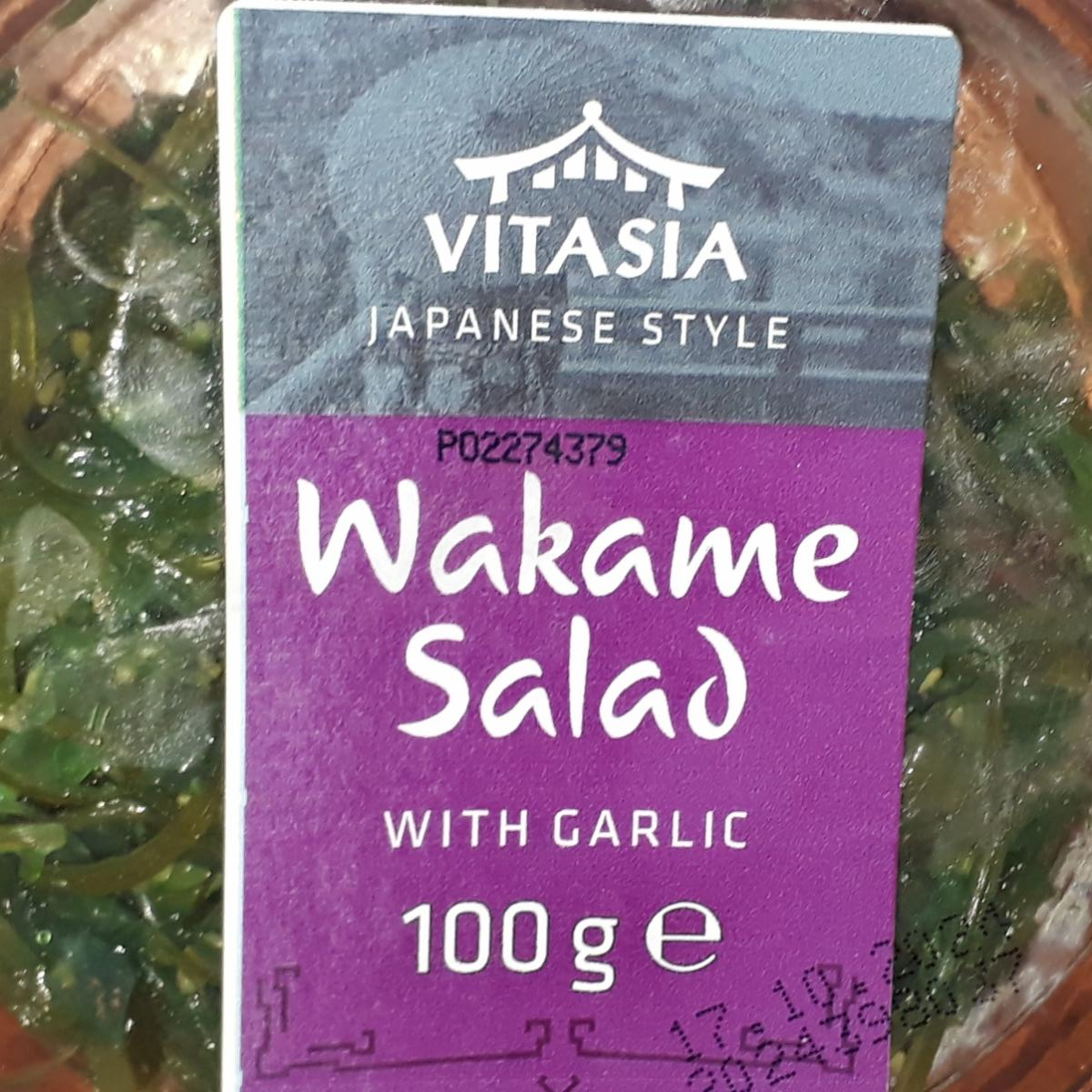 Fotografie - Wakame salad with garlic Vitasia Japanese style