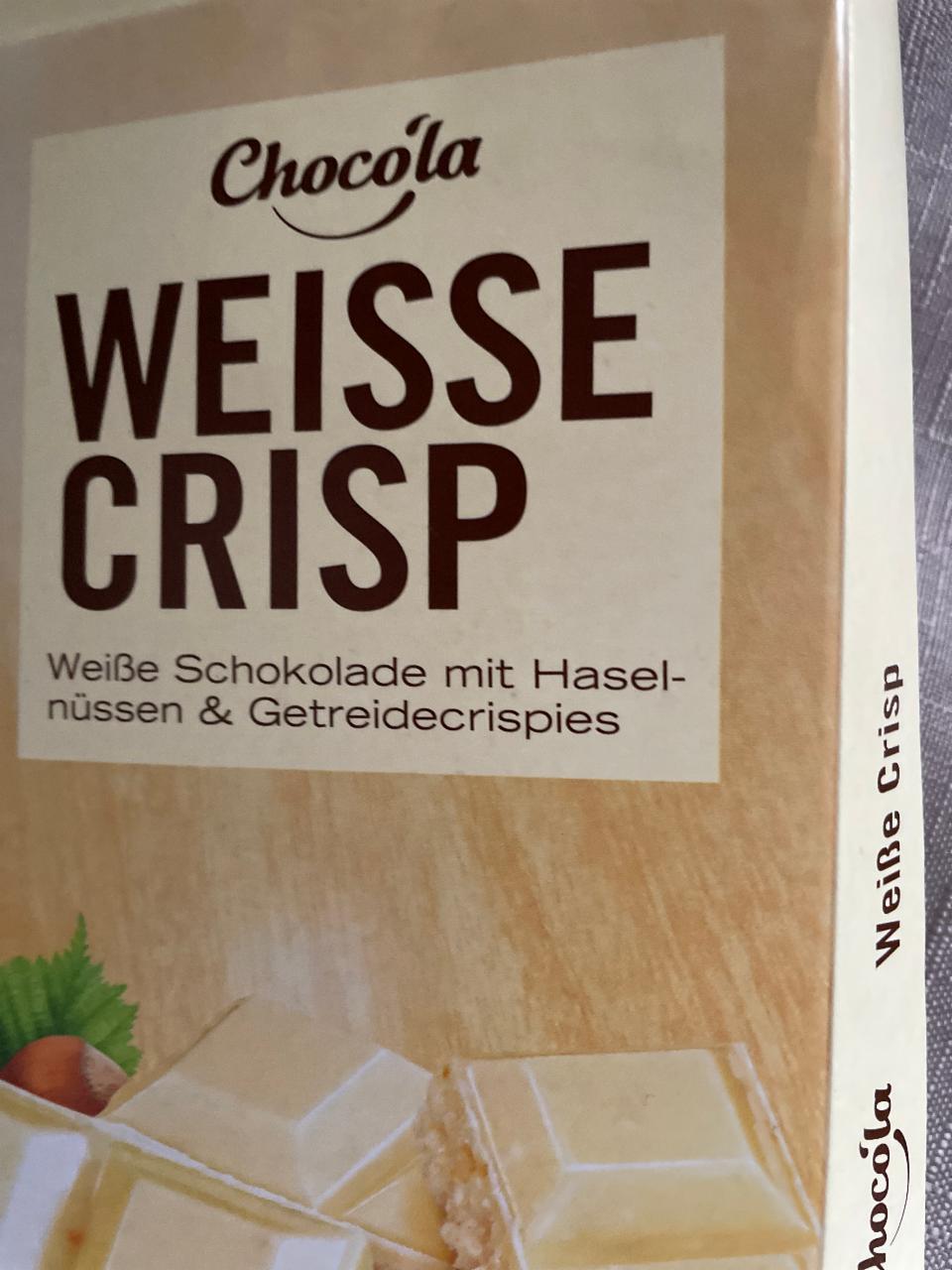 Fotografie - Weisse crisp Chocola