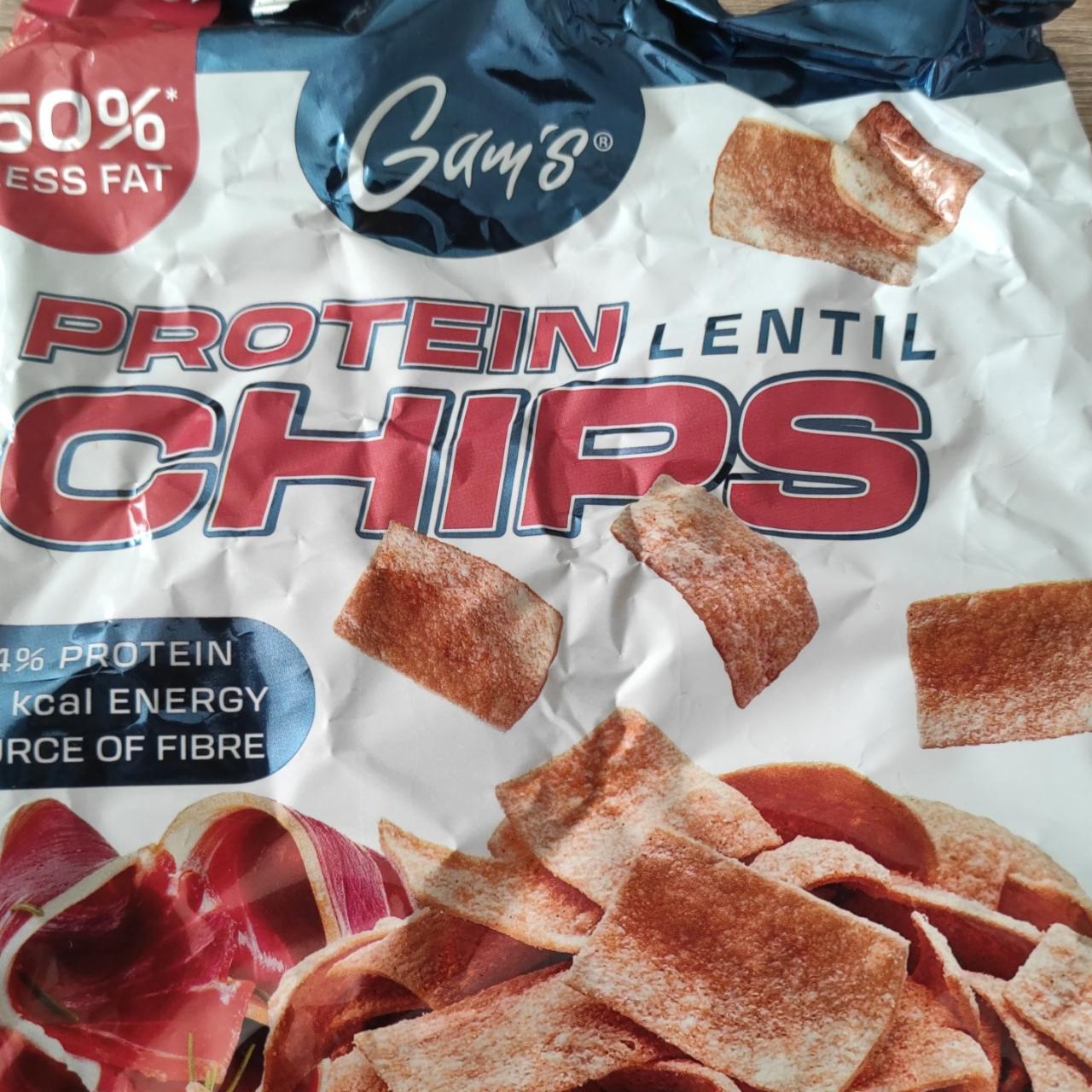 Fotografie - Protein lentil chips smoked ham Gam's