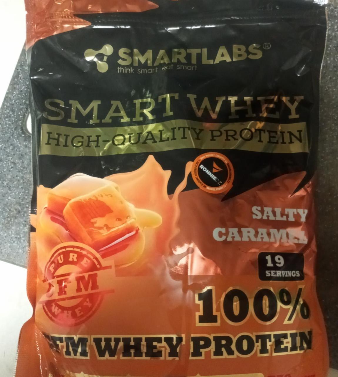 Fotografie - Smart whey protein salty caramel Smartlabs