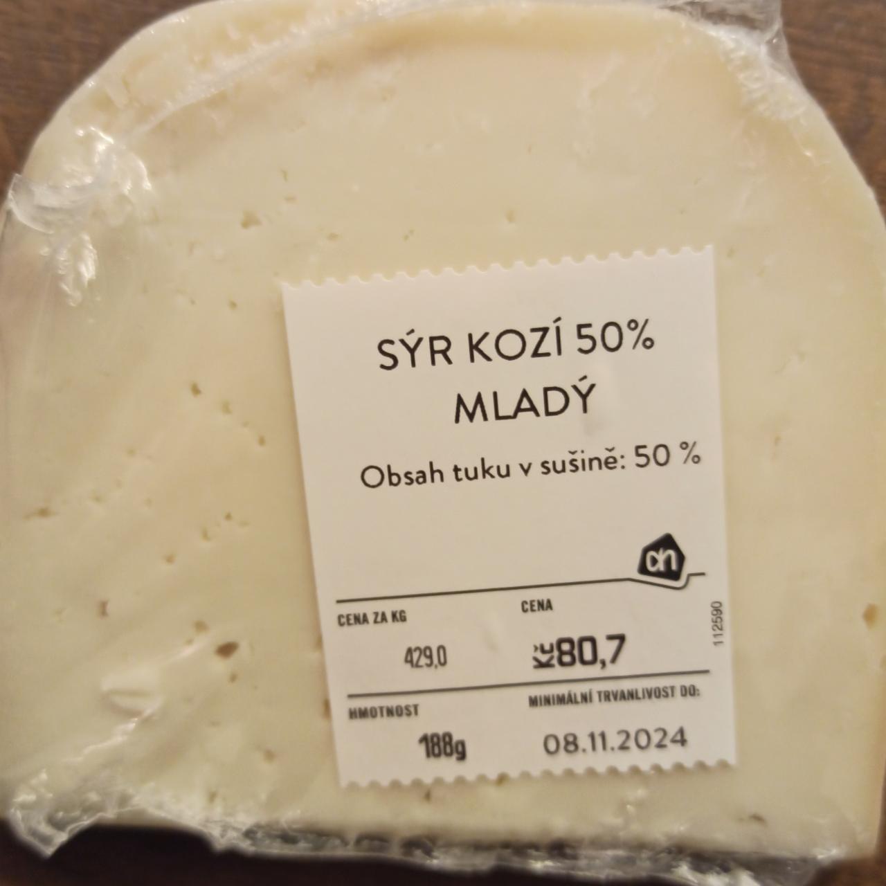 Fotografie - Sýr kozí 50% mladý Albert Heijn