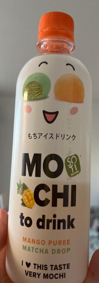 Fotografie - Mochi to drink mango puree matcha drop Soti