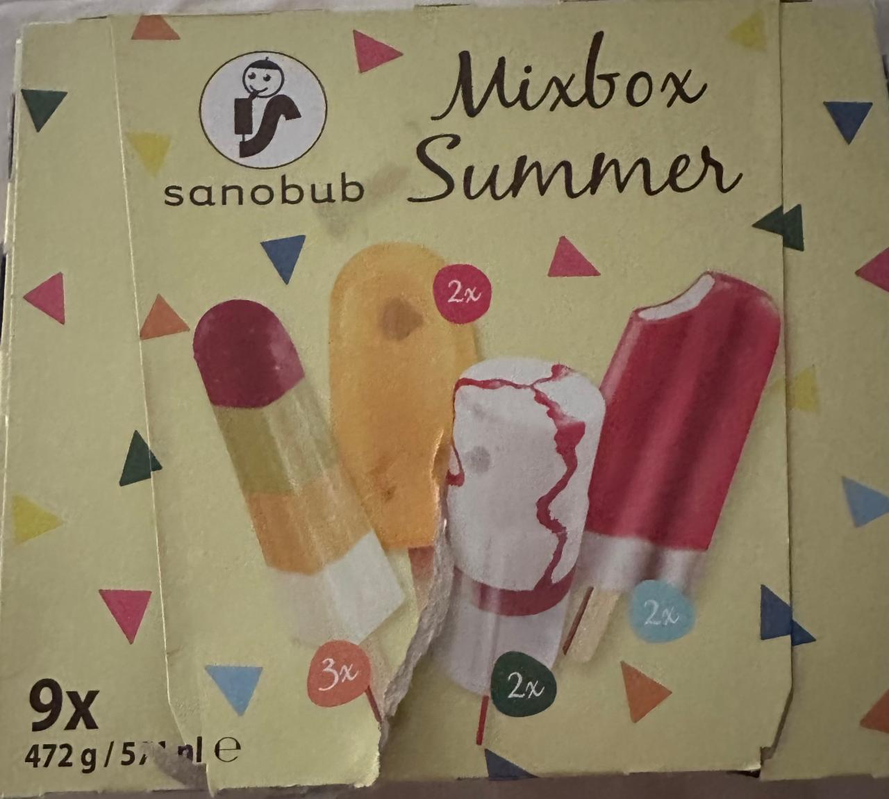 Fotografie - Mixbox sumer raspberry stick Sanobub