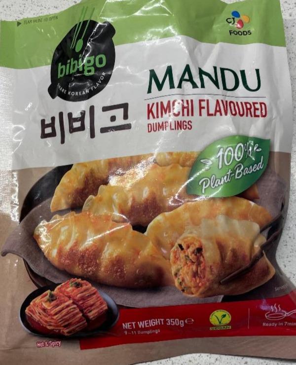 Fotografie - Mandu kimchi flavoured dumplings Bibigo