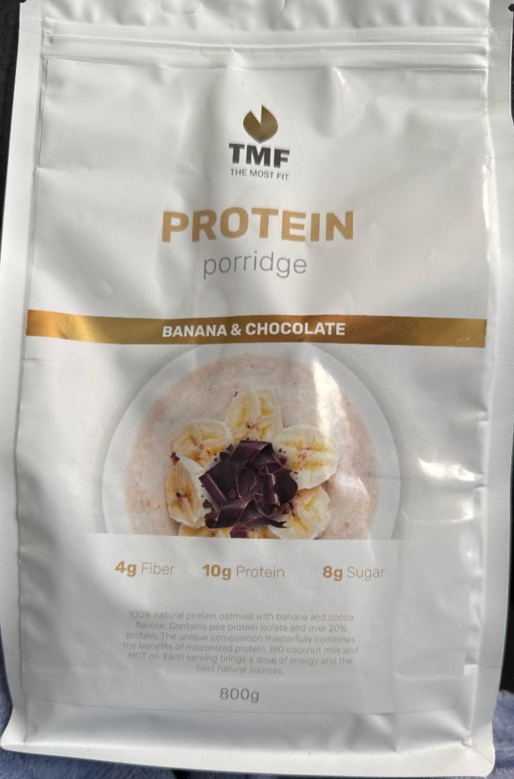 Fotografie - Protein porridge Banana & Chocolate flavoured TMF