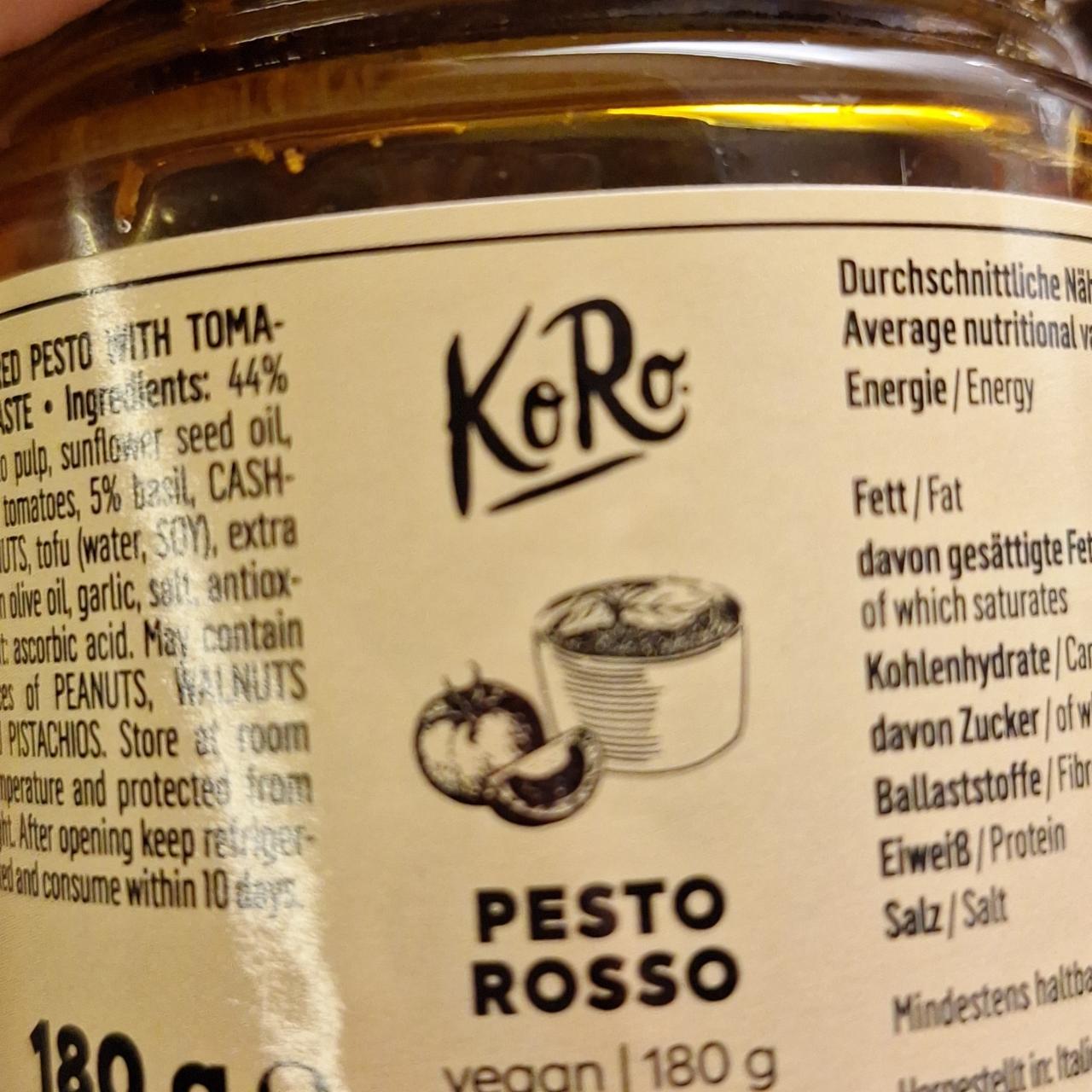 Fotografie - Pesto rosso KORO