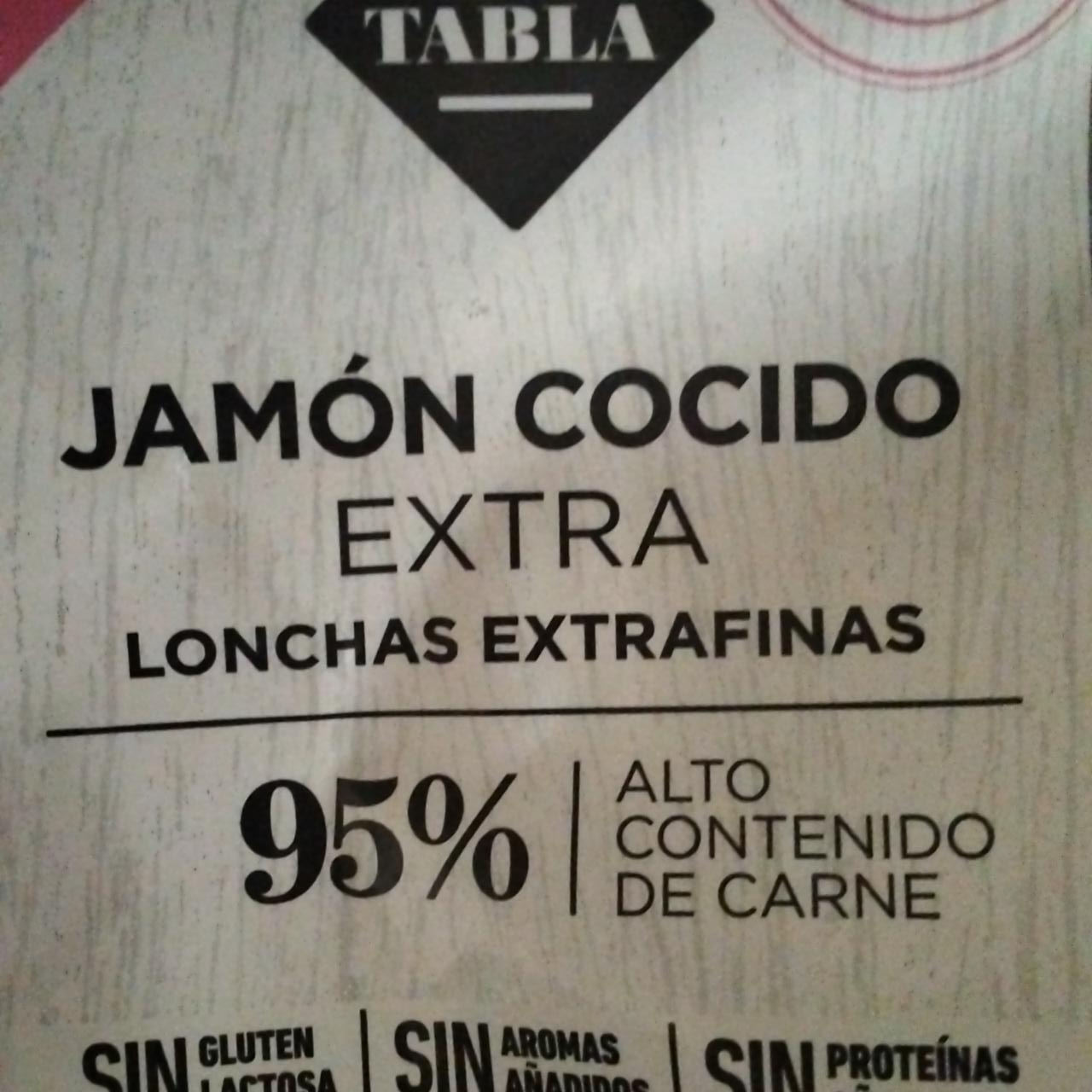 Fotografie - Jamón cocido extra La Tabla