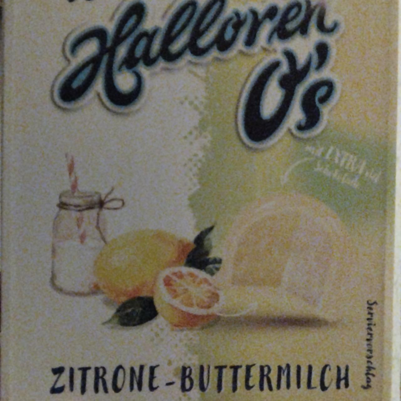 Fotografie - Zitrone-buttermilch Halloren O's