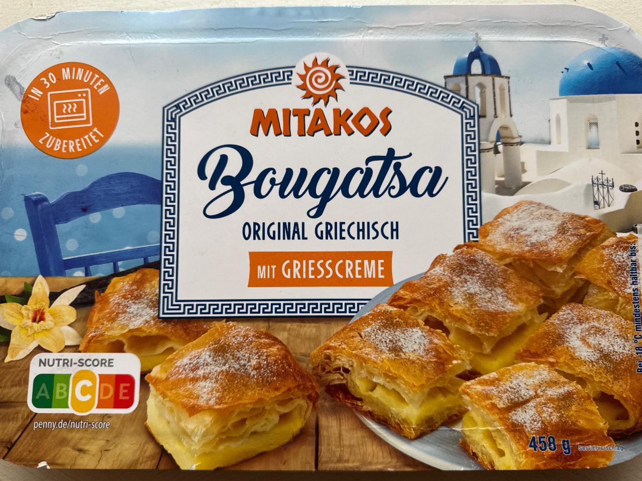 Fotografie - Bougatsa mit griesscreme Mitakos