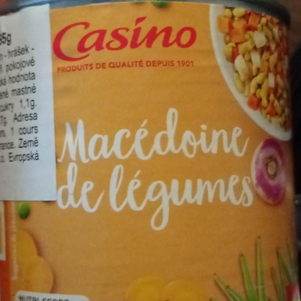 Fotografie - Macédoine de legumes směs zeleniny Casino