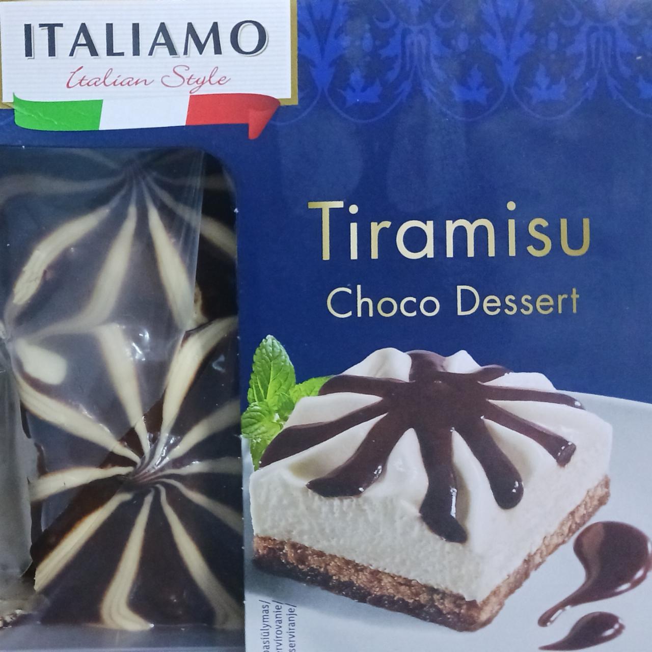 Fotografie - Tiramisu choco dessert Italiamo