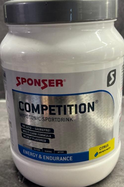 Fotografie - comperition hypotonic sportdrink Sponser