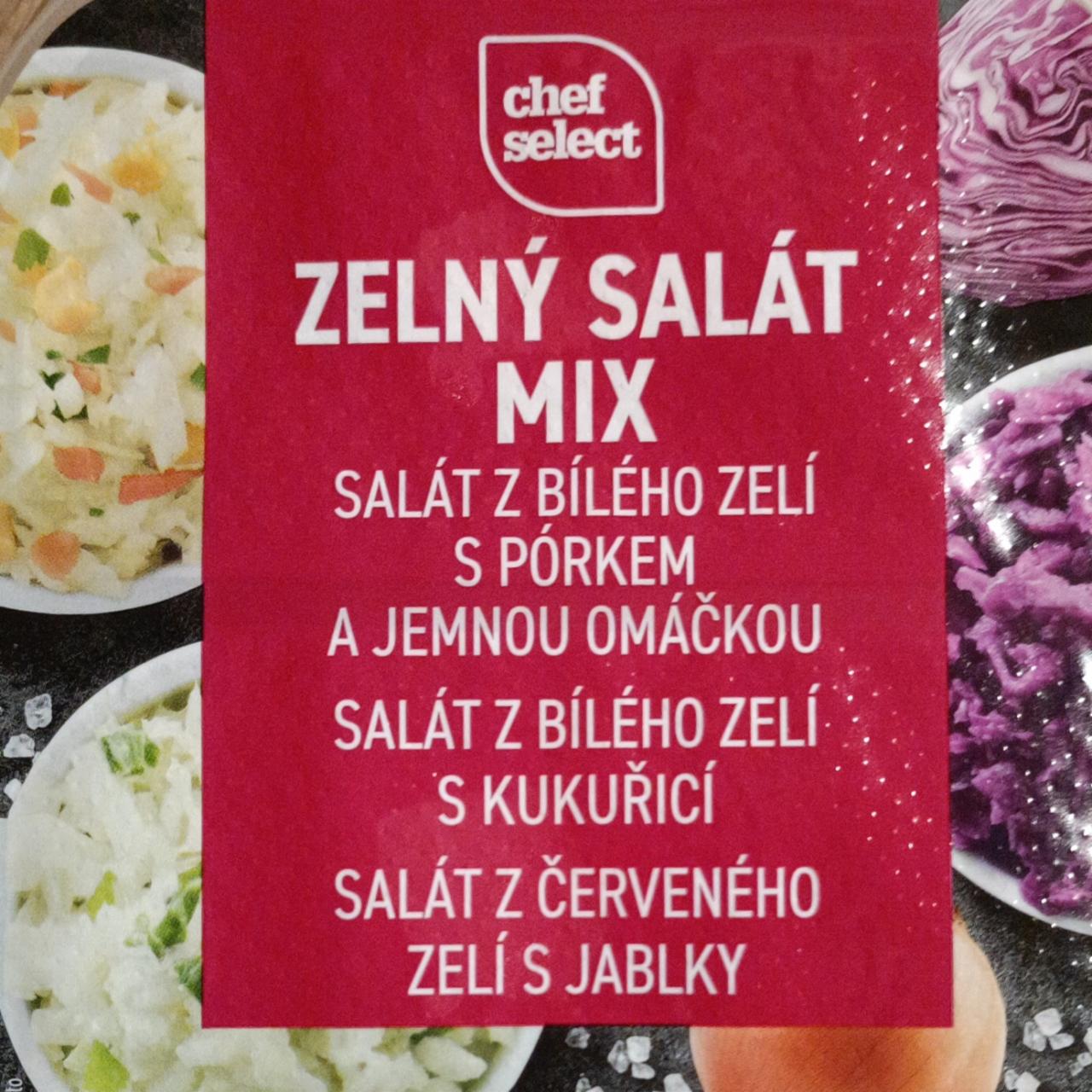 Fotografie - Zelný salát mix (salát z bílého zelí s kukuřicí) Chef Select