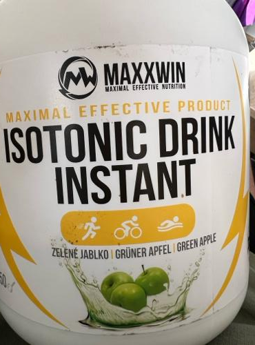 Fotografie - Isotonic drink instant zelené jablko Maxxwin