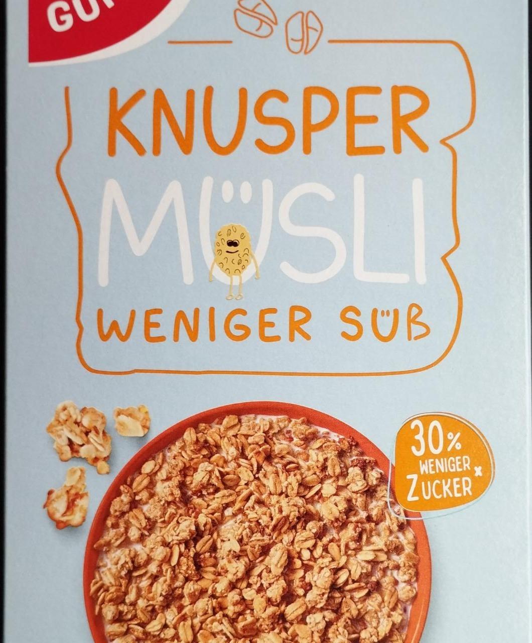 Fotografie - Knuspermüsli Gut & Günstig