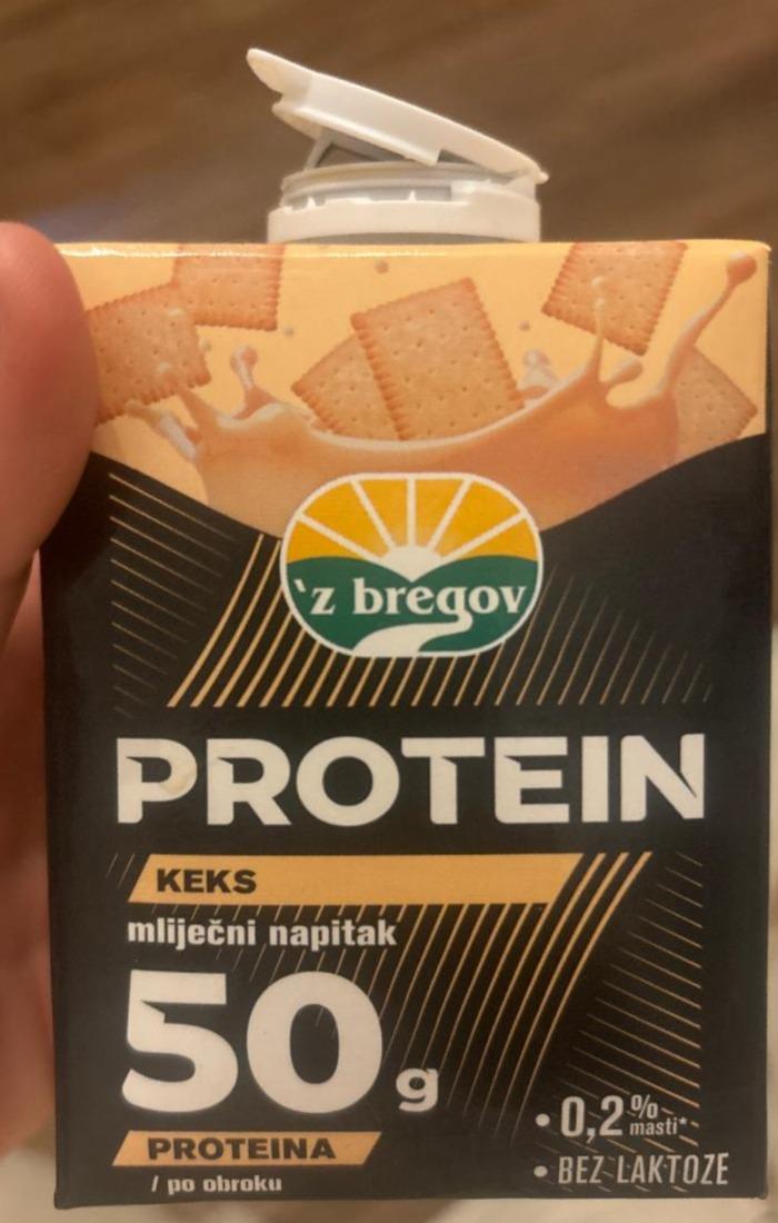 Fotografie - Protein keks mliječni napitak 'z bregov