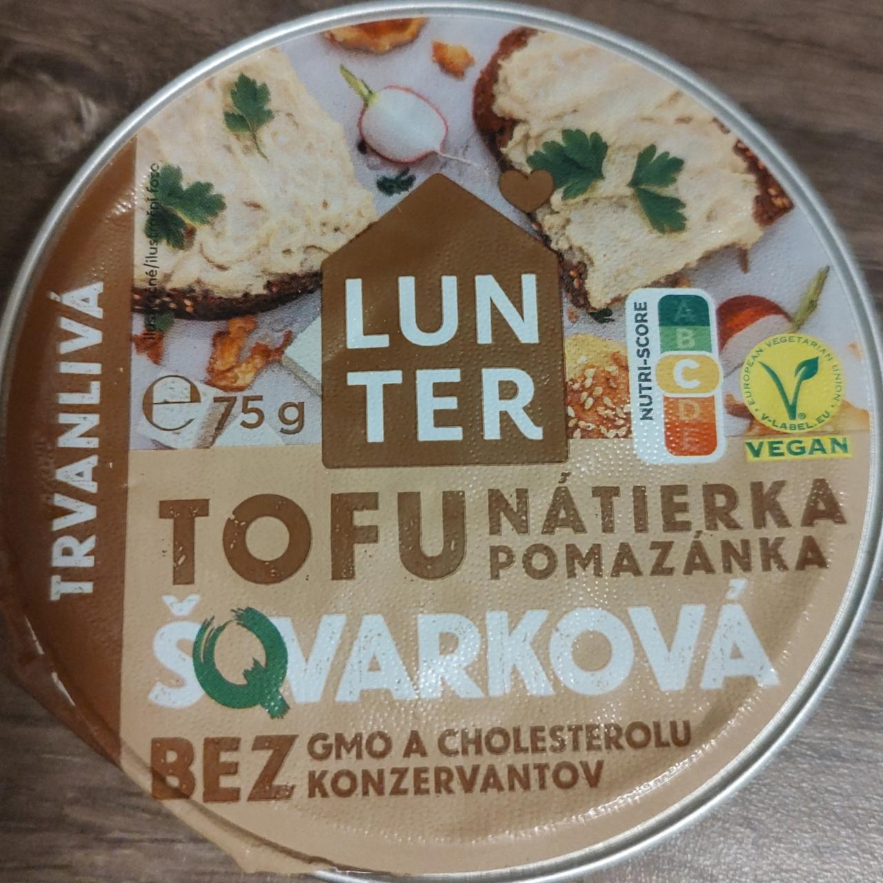 Fotografie - Tofu pomazánka šqvarková Lunter