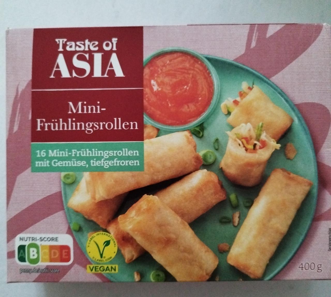 Fotografie - Mini-frühlingsrollen Taste of Asia