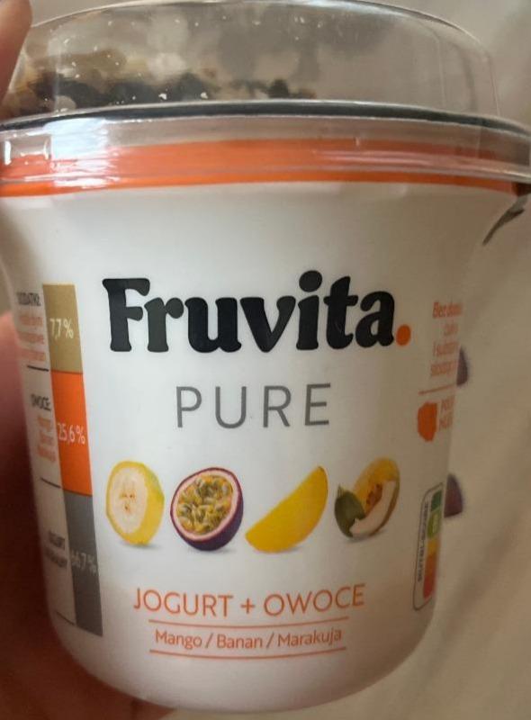 Fotografie - Pure jogurt + owoce FruVita