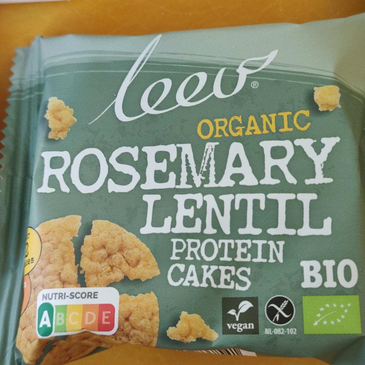 Fotografie - Organic Rosemary Lentil Protein Cakes Leev