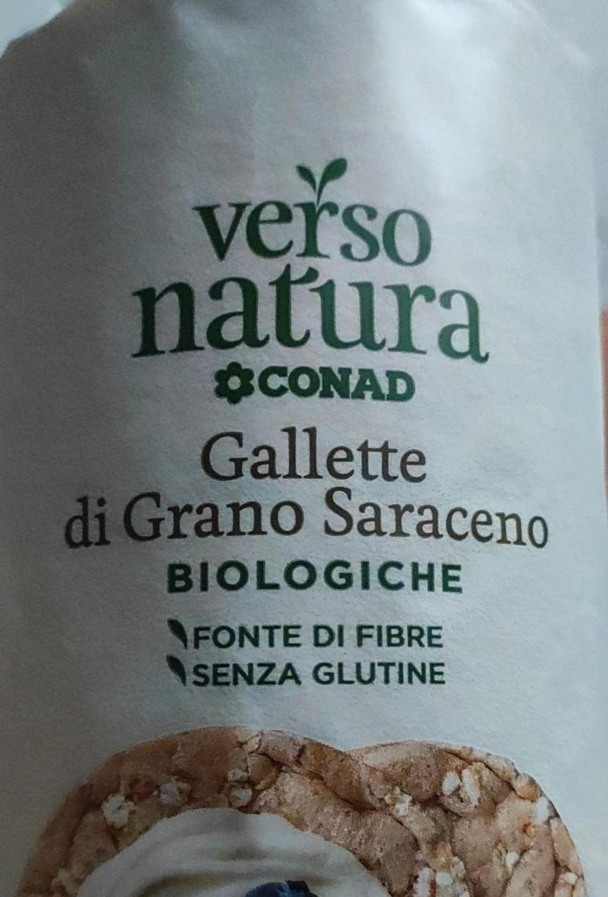 Fotografie - Verso natura gallette di grano saraceno Conad