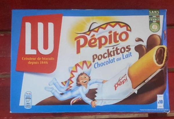 Fotografie - Pépito pockitos chocolat au lait LU