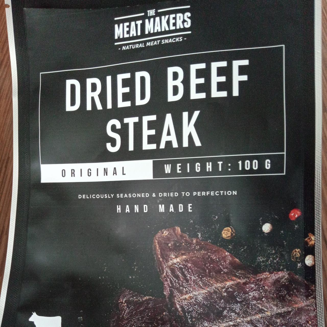 Fotografie - Dried beef steak original The meat makers