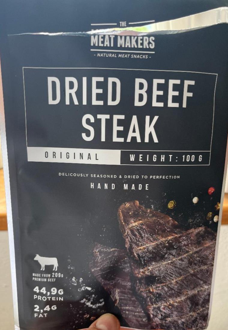 Fotografie - Dried beef steak original The meat makers