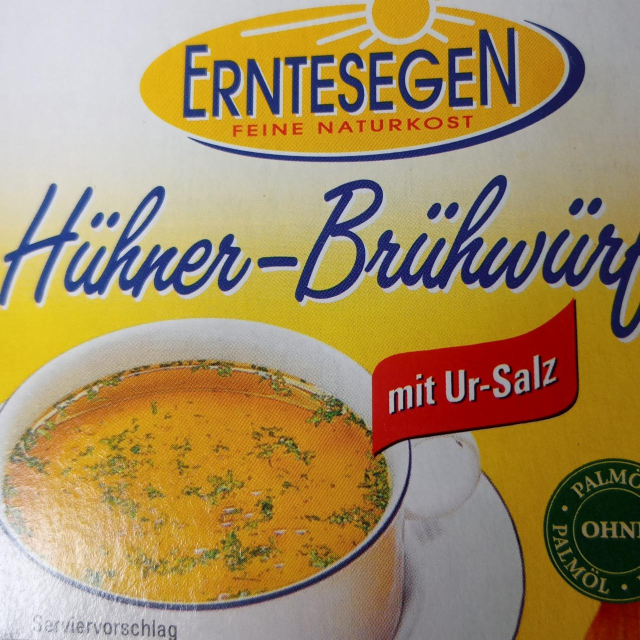 Fotografie - Hühner-brühwürfel Erntesegen