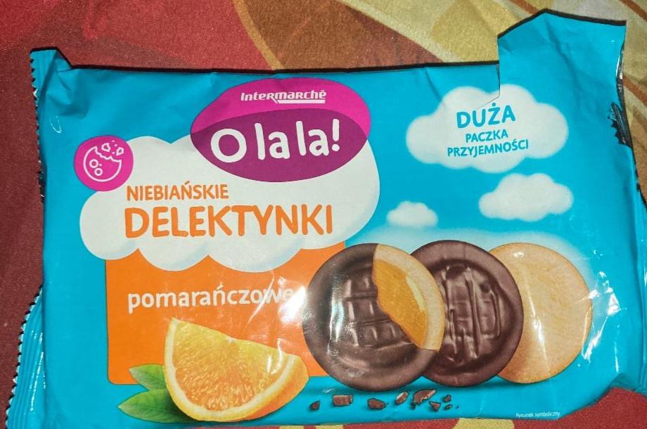 Fotografie - O la la! niebiańskie delektynki pomarańczowe Intermarche