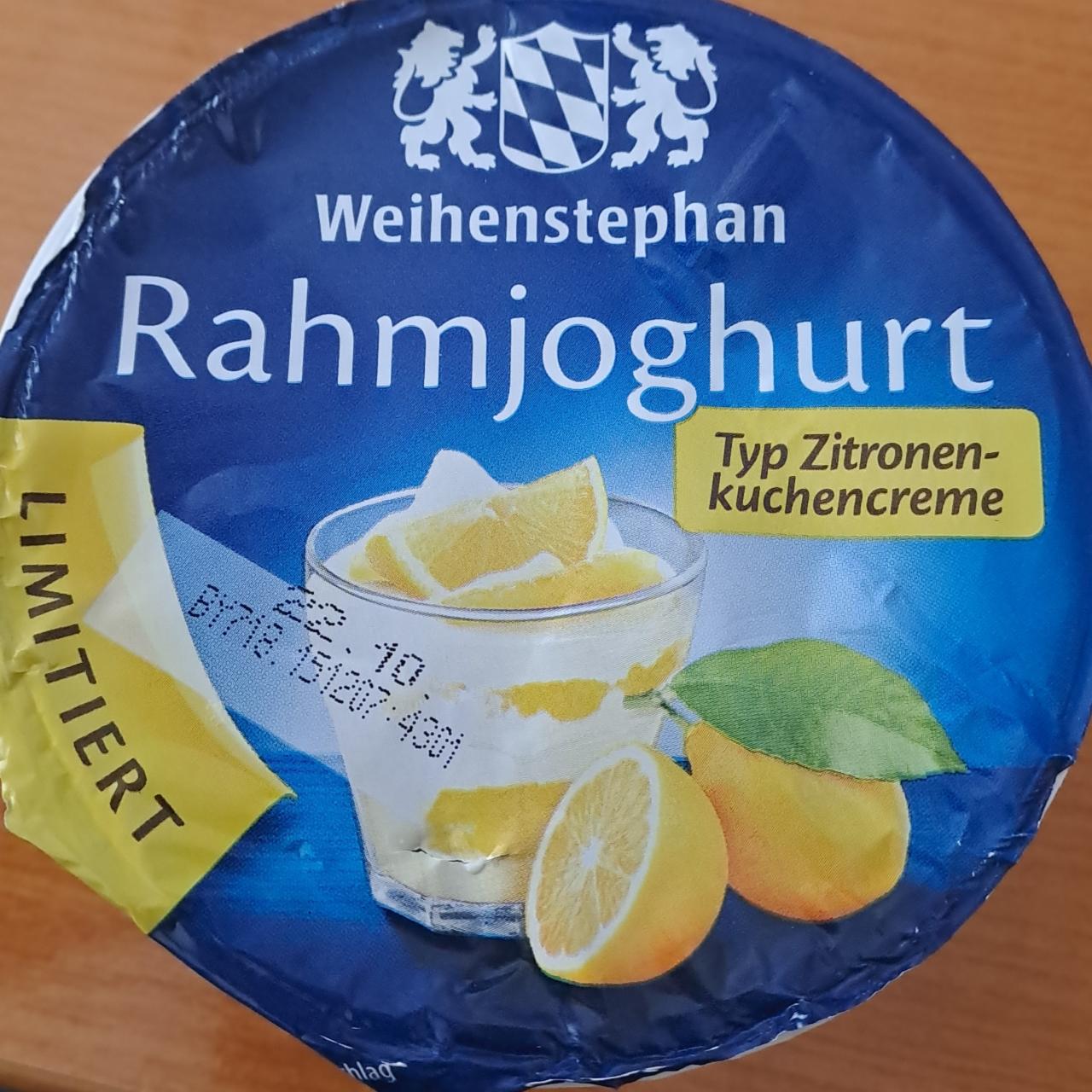 Fotografie - Rahmjoghurt typ Zitronen kzchencreme Weihenstephan