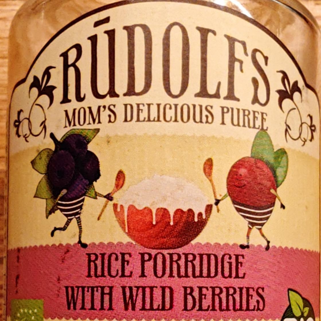 Fotografie - Bio rice porridge with wild berries Rudolfs