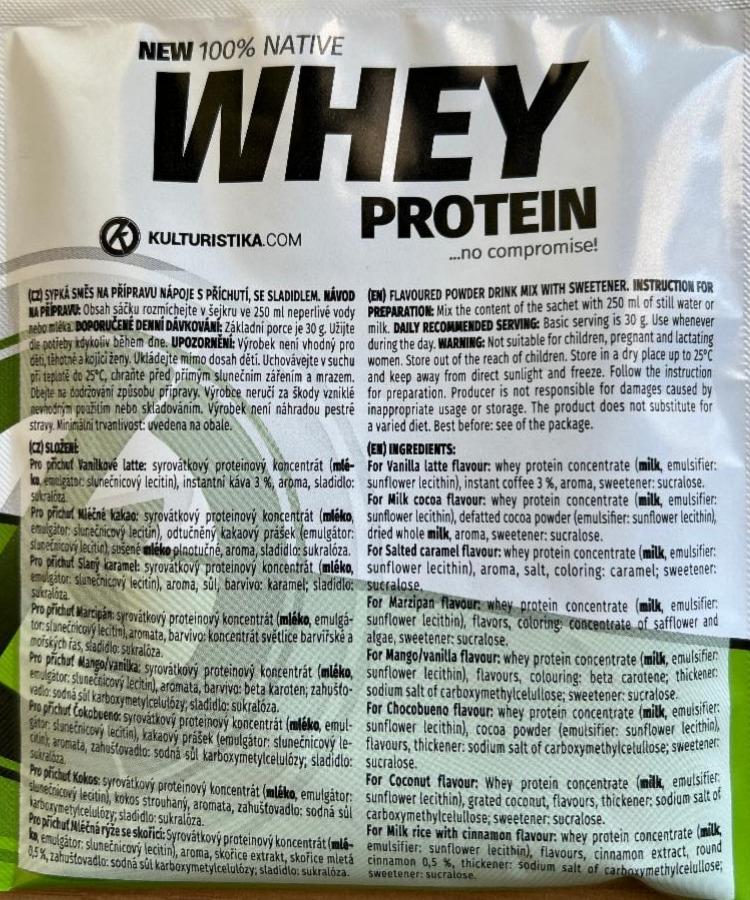 Fotografie - Whey Protein Mléčná rýže se skořicí Kulturistika.com