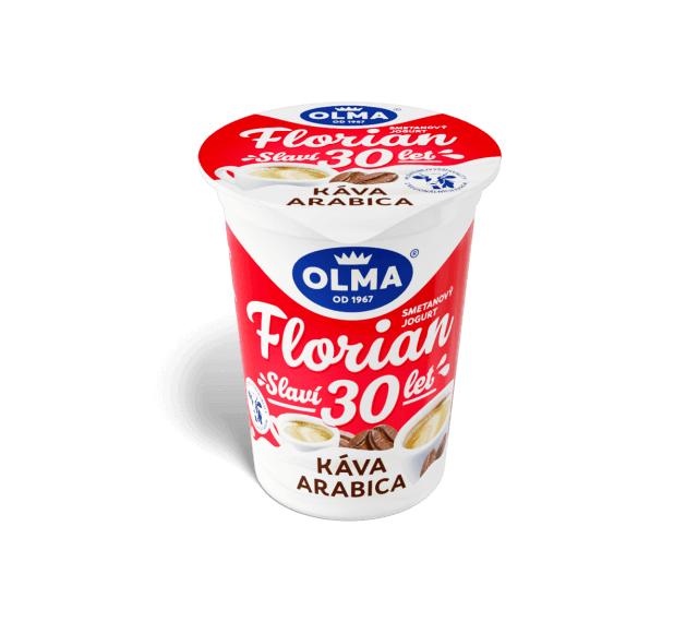 Fotografie - Florian smetanový jogurt káva arabica Olma