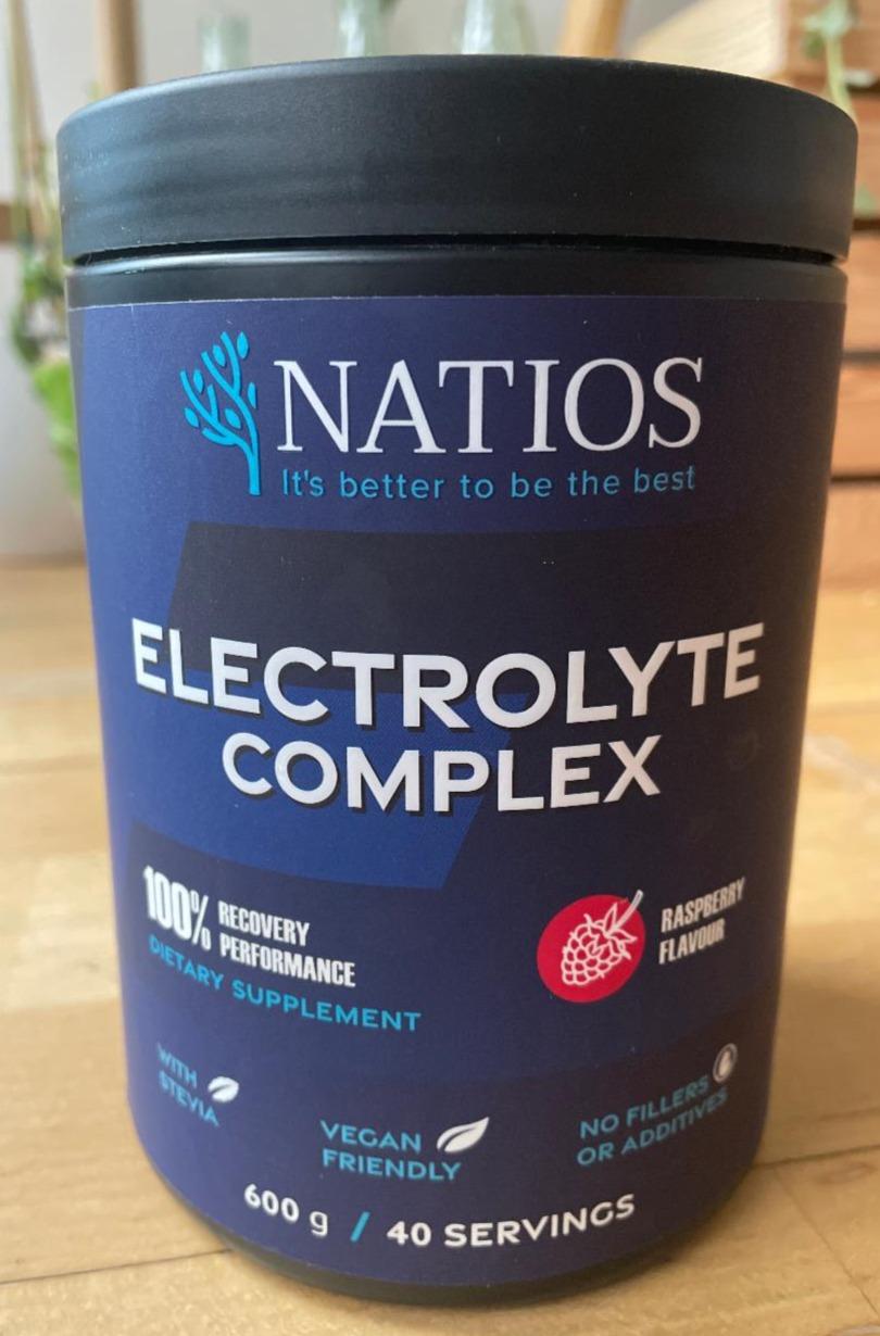 Fotografie - Electrolyte complex raspberry flavour Natios